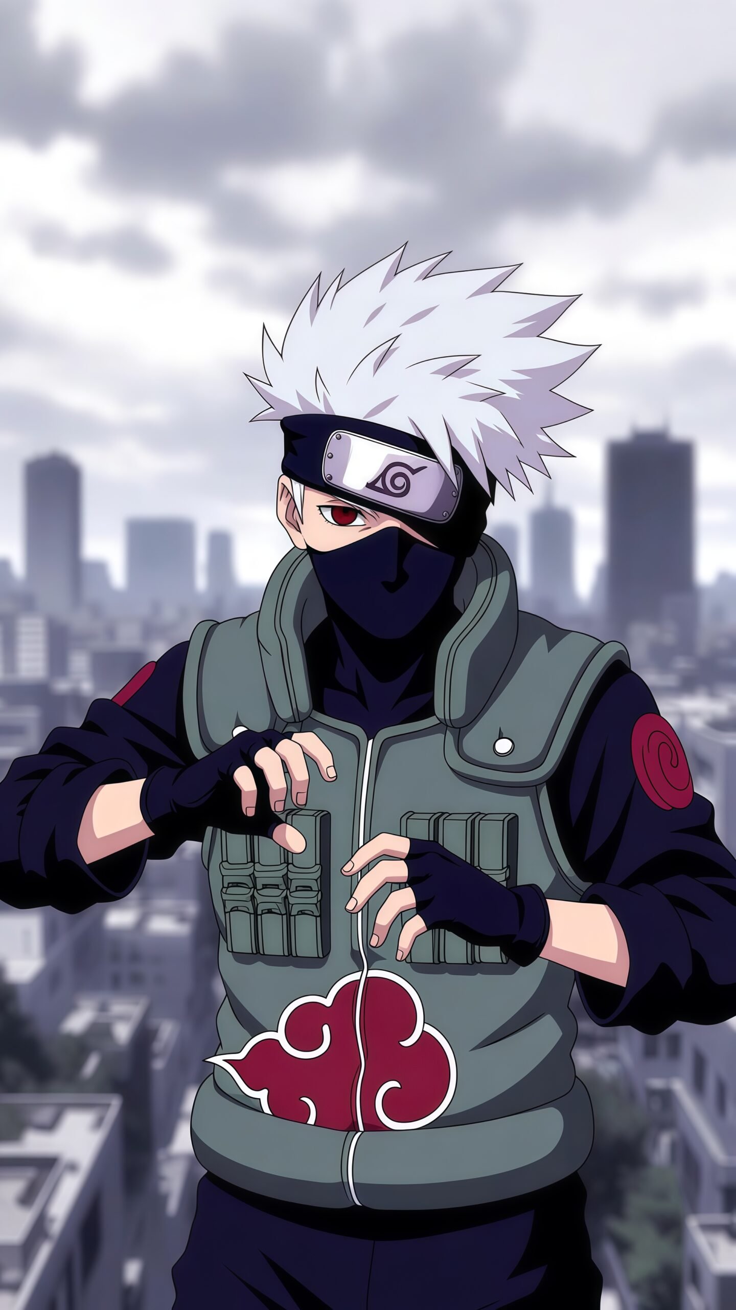 Kakashi Hatake 4K Phone Wallpapers – Naruto Anime HD Background Collection