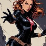 Natasha Romanoff Black Widow Wallpaper HD (Marvel Superhero Mobile Backgrounds)