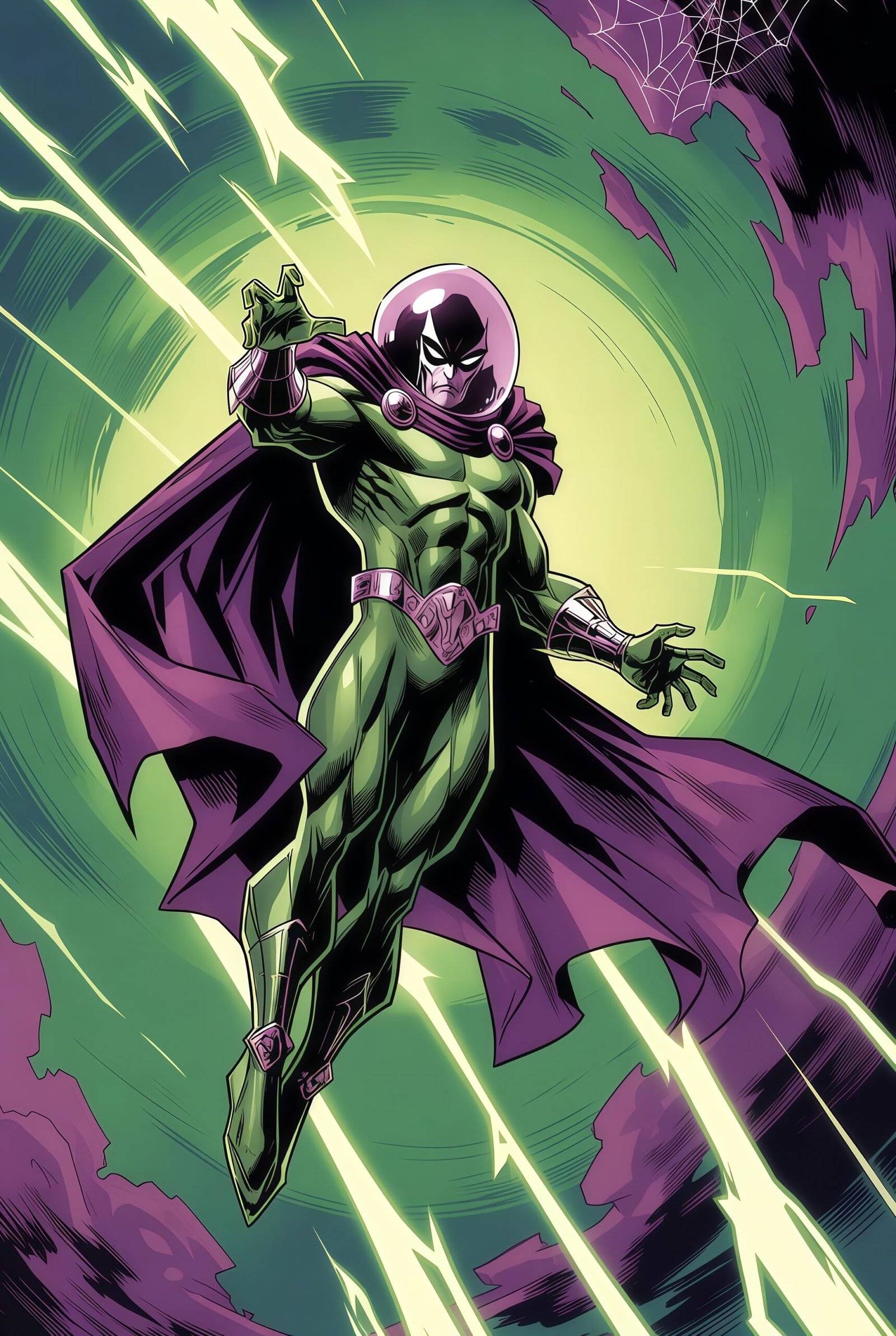 Mysterio Marvel Villain Wallpaper 4K for Phone – HD Illusion Master Backgrounds