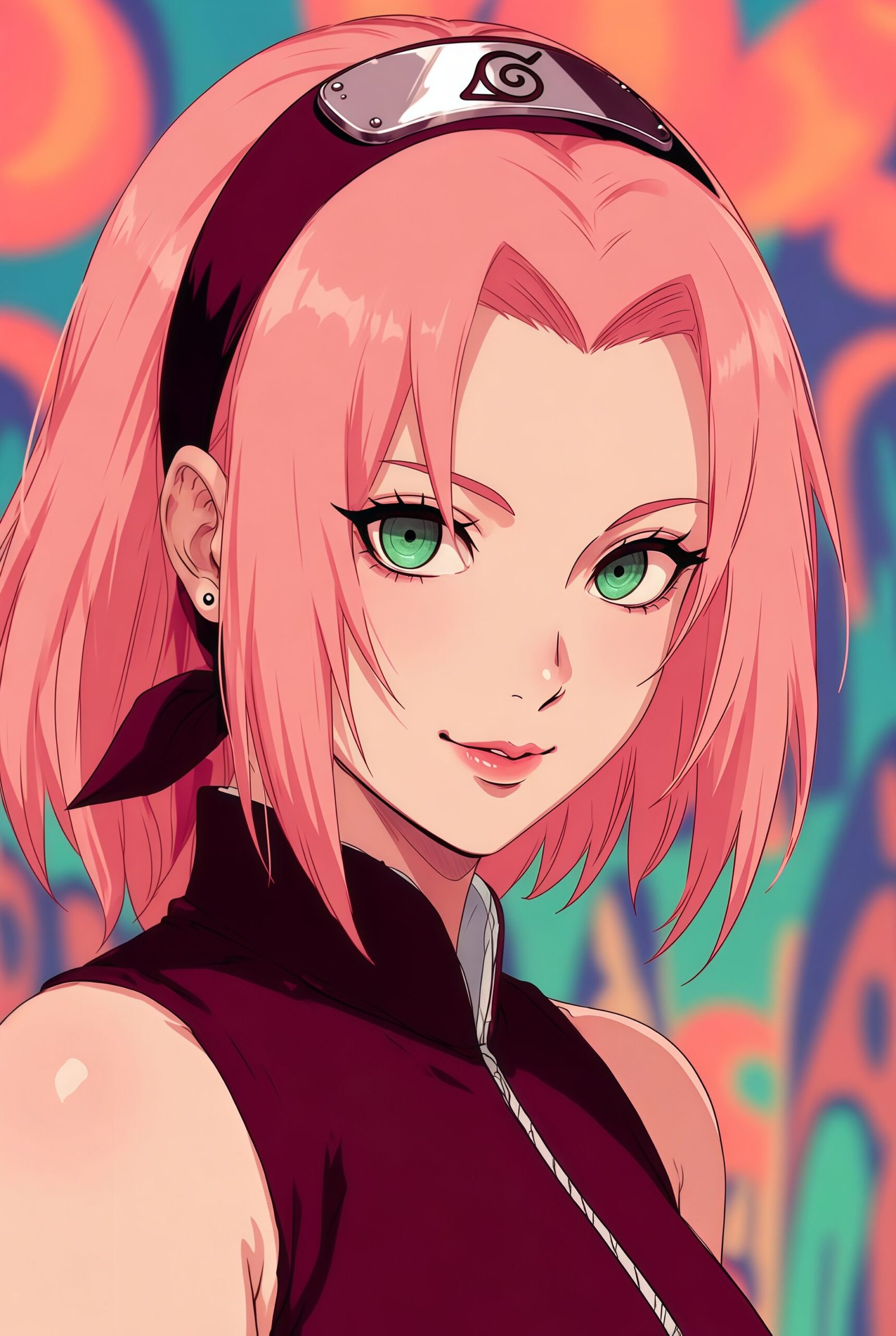Sakura Haruno 4K Wallpaper for Phone – Stunning Naruto Anime HD Backgrounds