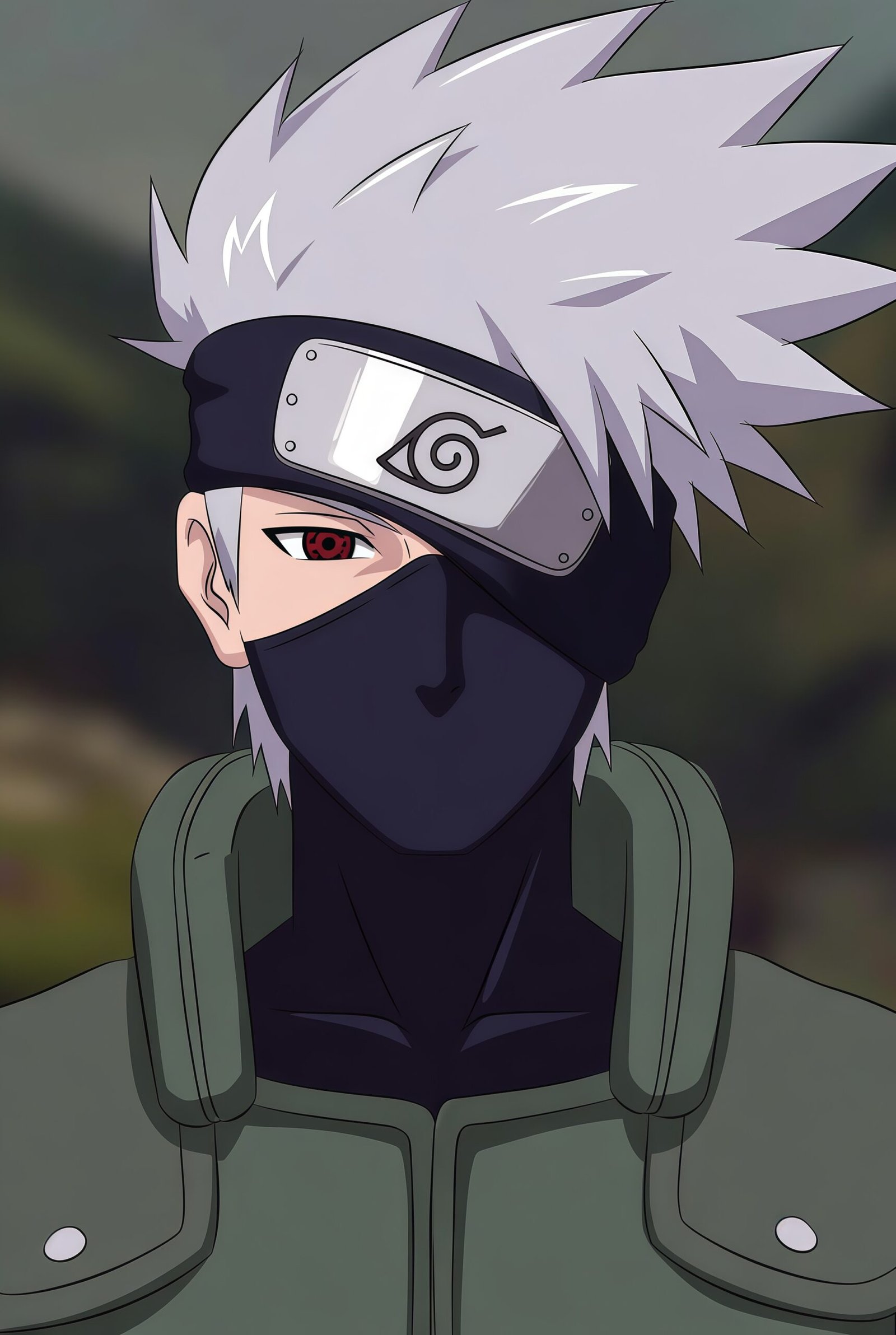 Kakashi Hatake Sharingan Wallpaper 4K for Phone – HD Anime Lock Screen