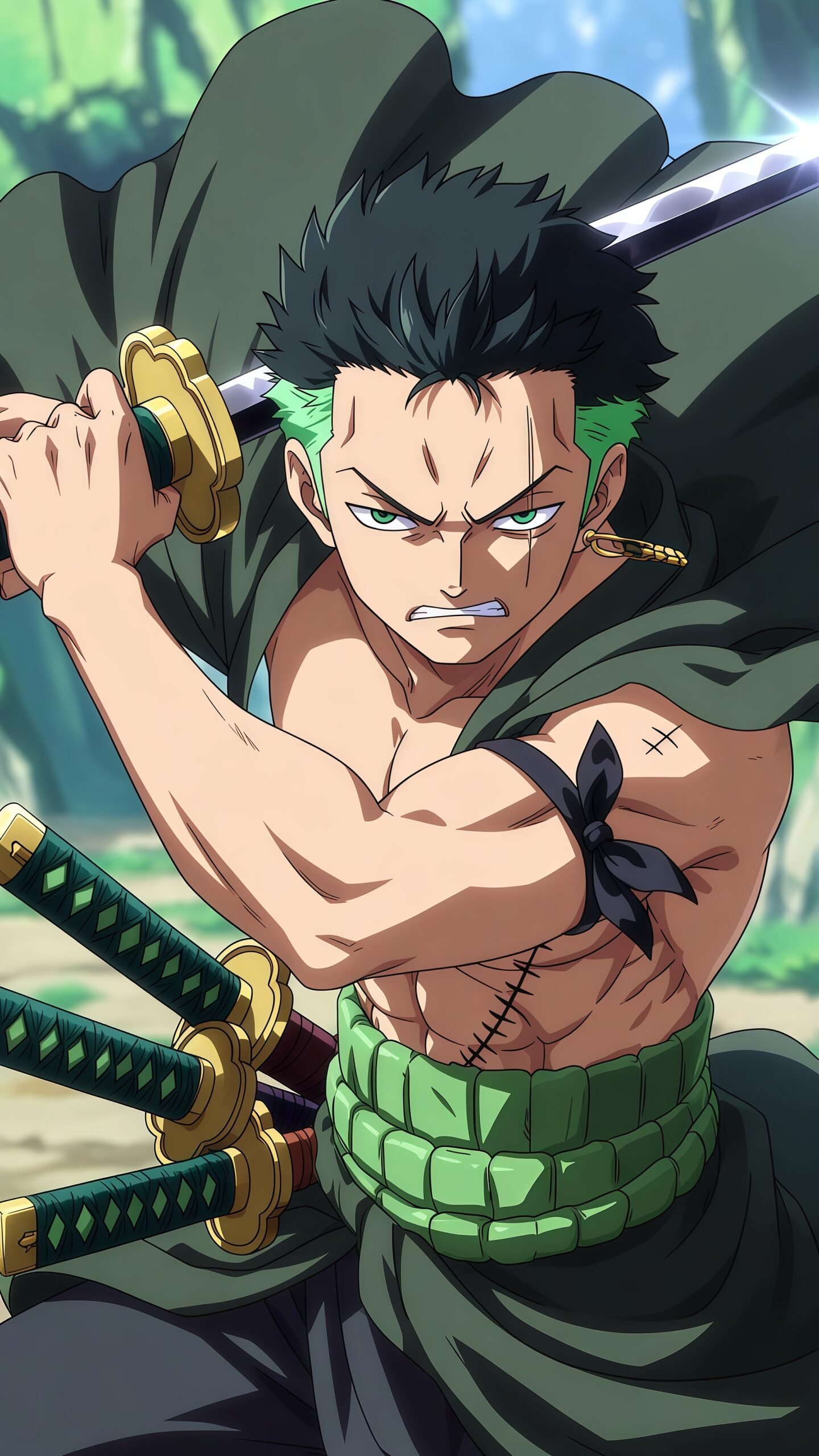 Best Roronoa Zoro Wallpaper 4K for Mobile – Ultra HD Anime Lockscreen