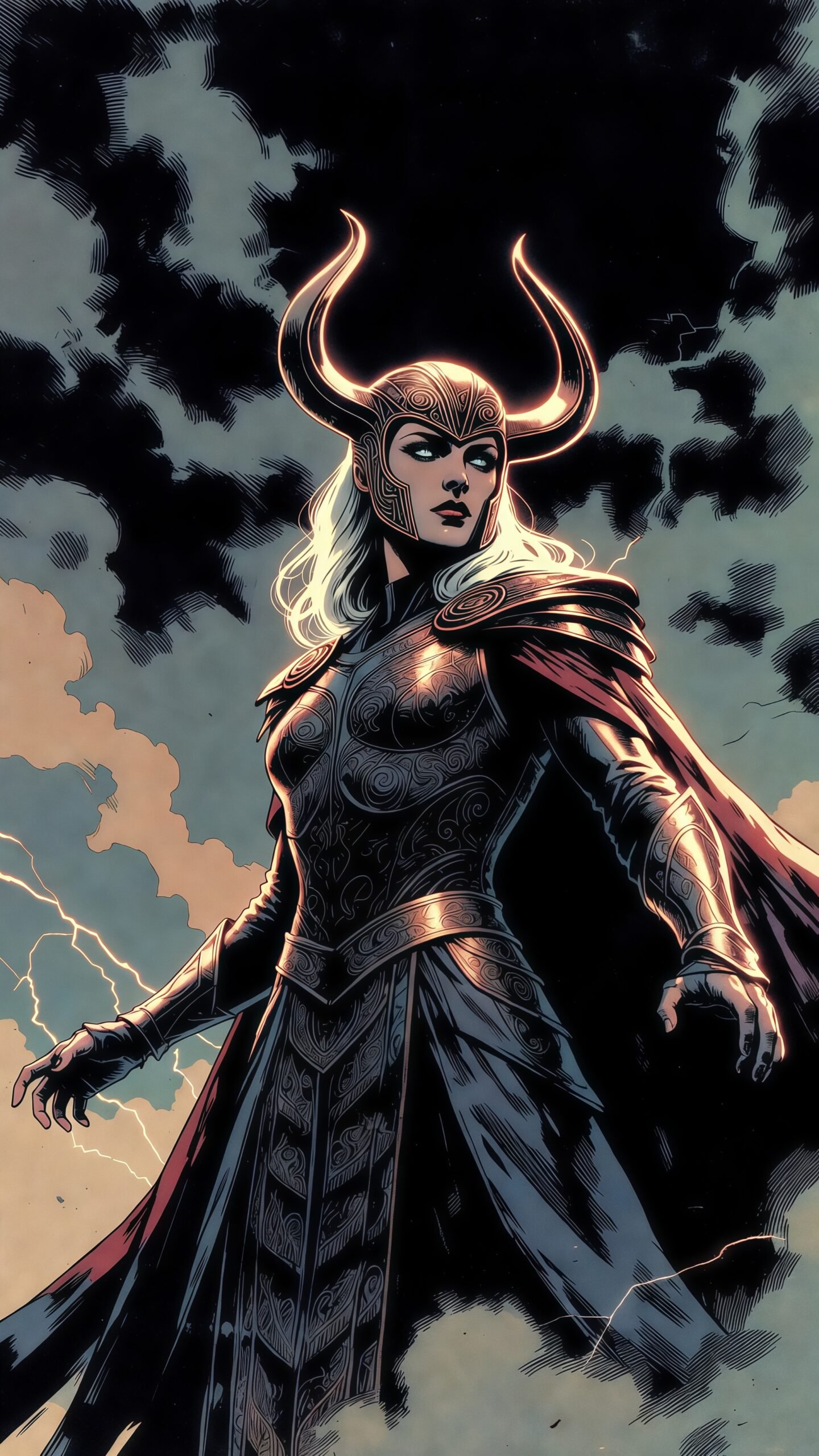 Hela Thor Ragnarok Wallpaper 4K for Mobile – Dark MCU Villain HD