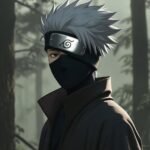Cool Kakashi Hatake Aesthetic 4K Wallpaper for Mobile Phones