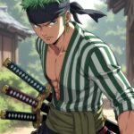 Roronoa Zoro Aesthetic 4K Wallpaper for Mobile – One Piece Anime HD