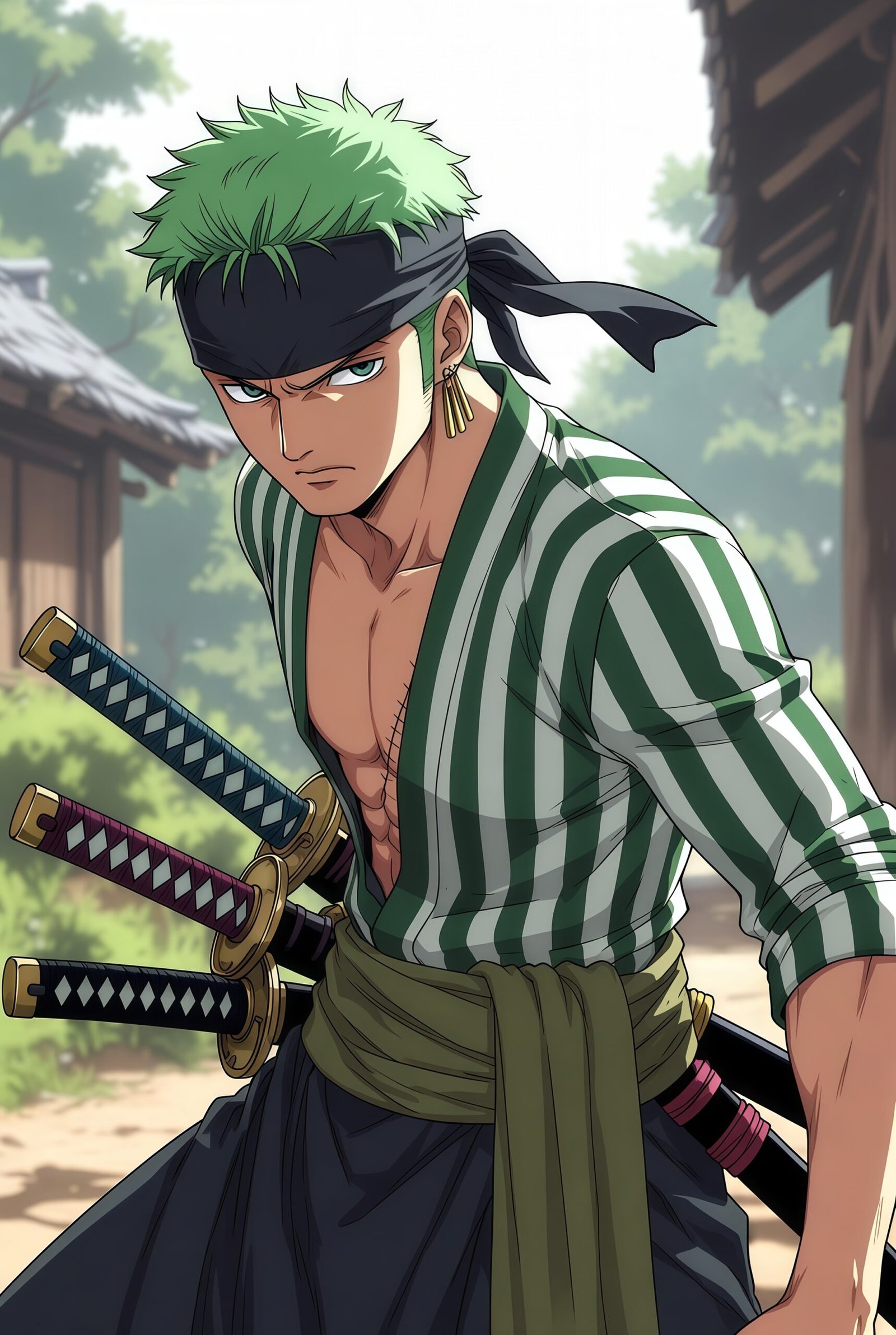 Roronoa Zoro Aesthetic 4K Wallpaper for Mobile – One Piece Anime HD