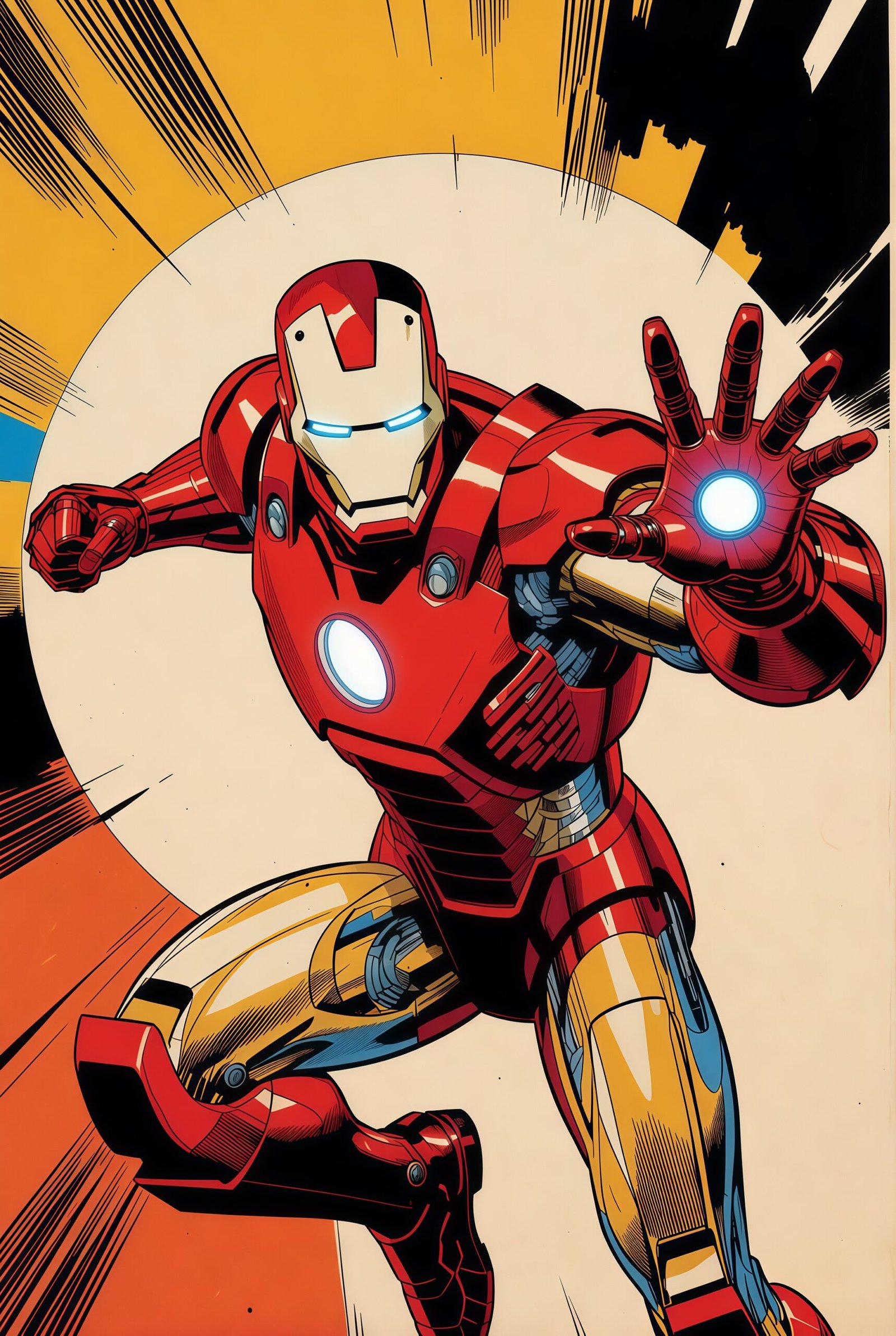Marvel Iron Man 4K Wallpaper for Phone – HD Action Scene Background