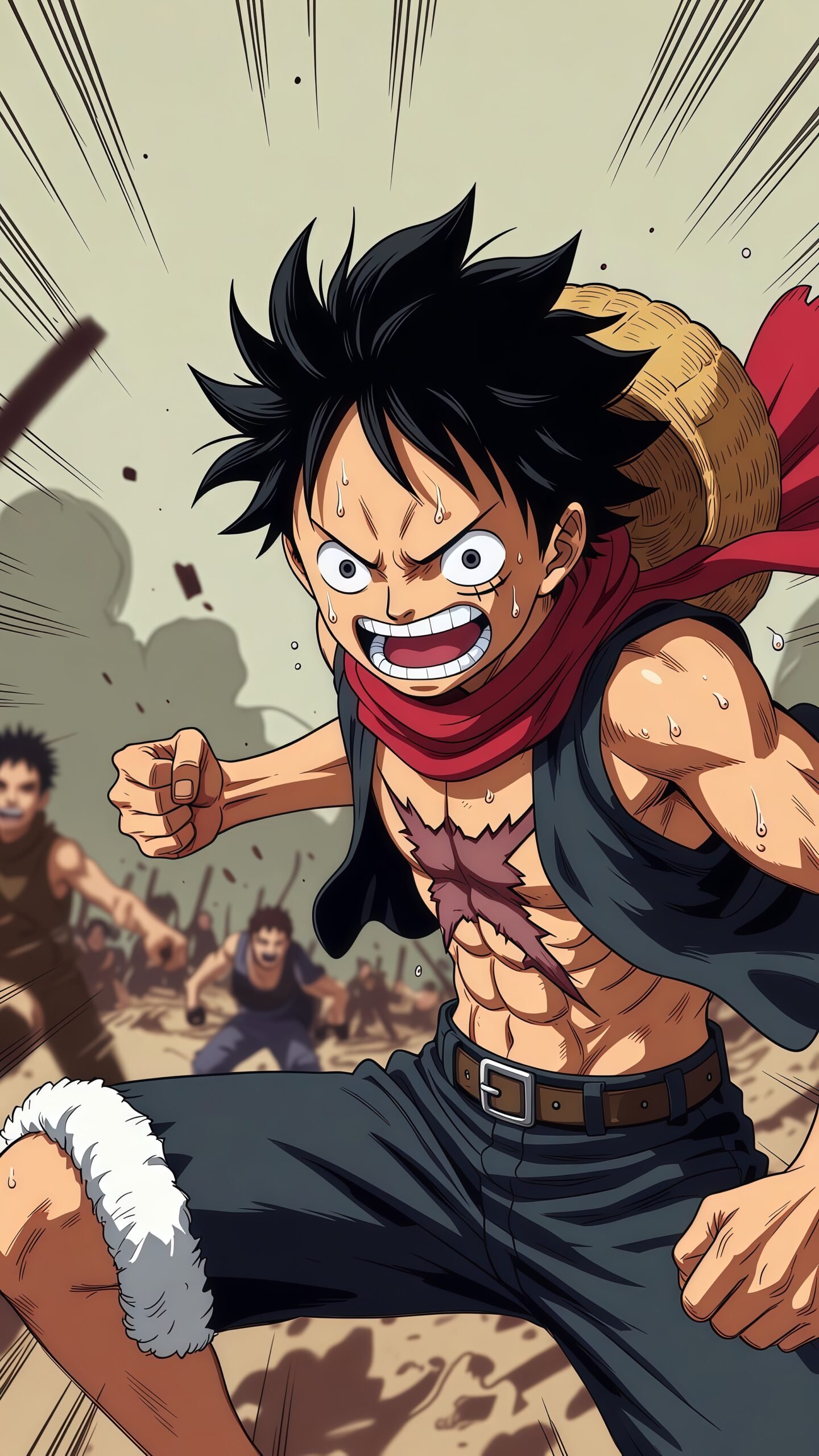 Free Monkey D. Luffy HD Wallpaper for Desktop – One Piece Anime Collection