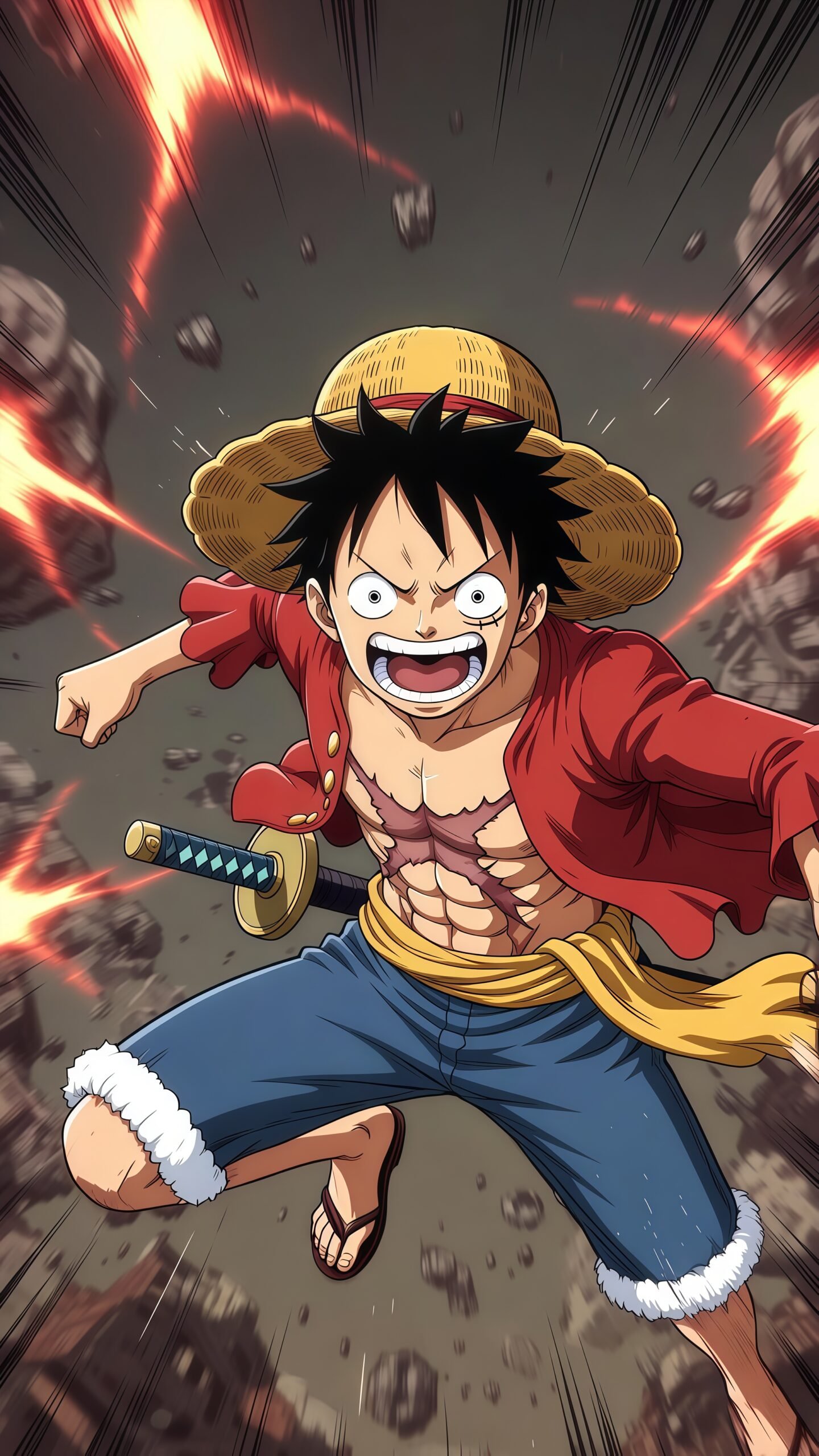 Monkey D. Luffy Gear 5 HD Wallpapers for Desktop PC – Anime 1080p Backgrounds