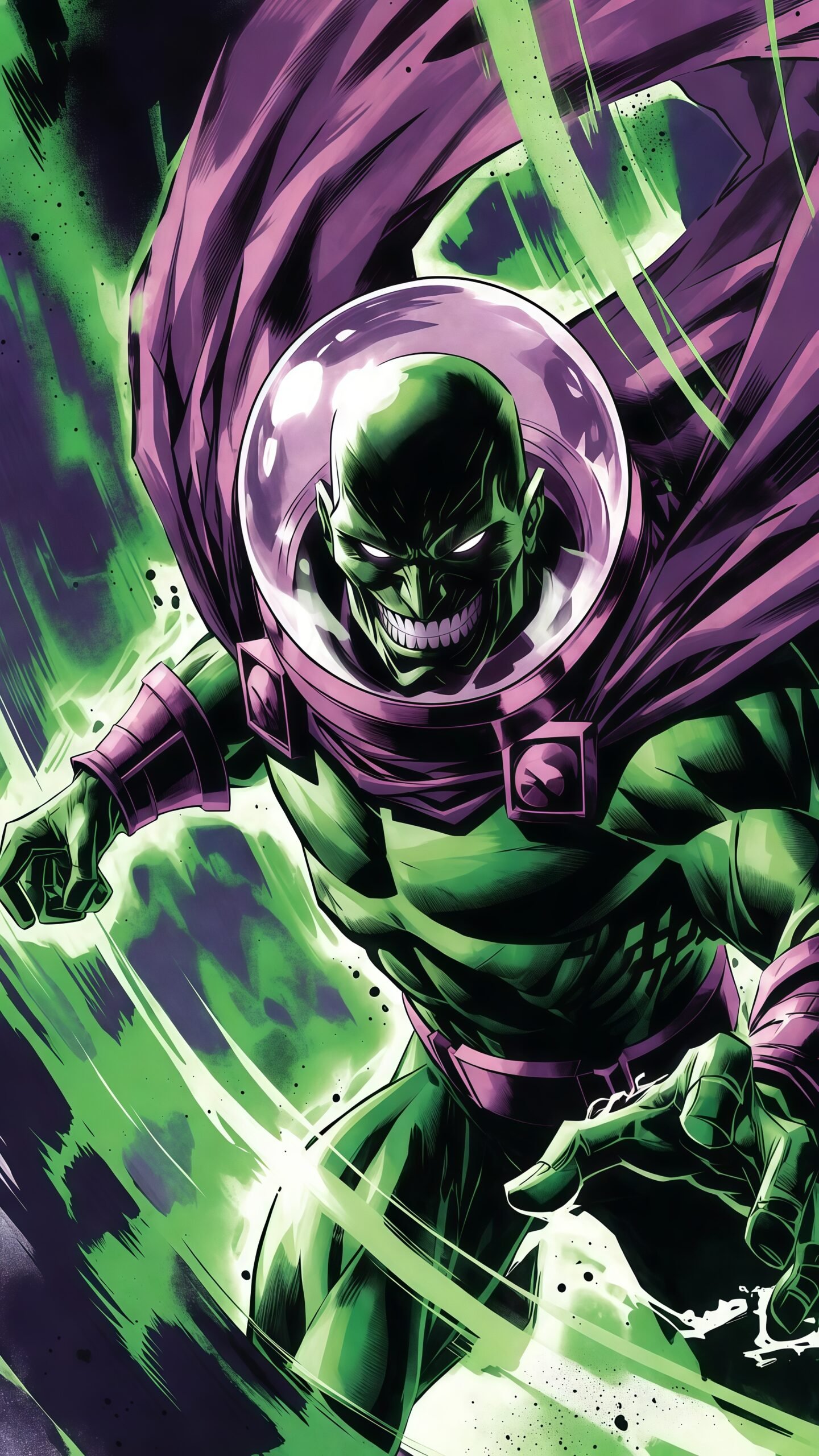 Download Mysterio Marvel Wallpaper 4K for Phone – Cool Supervillain Backgrounds