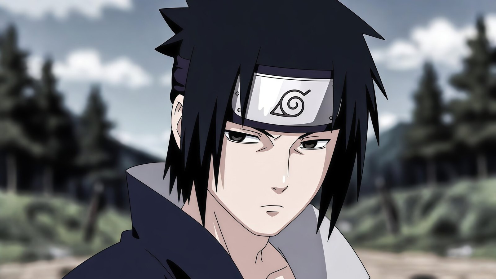 Sasuke Uchiha Aesthetic 4K Wallpaper for PC – Dark Anime Desktop Background