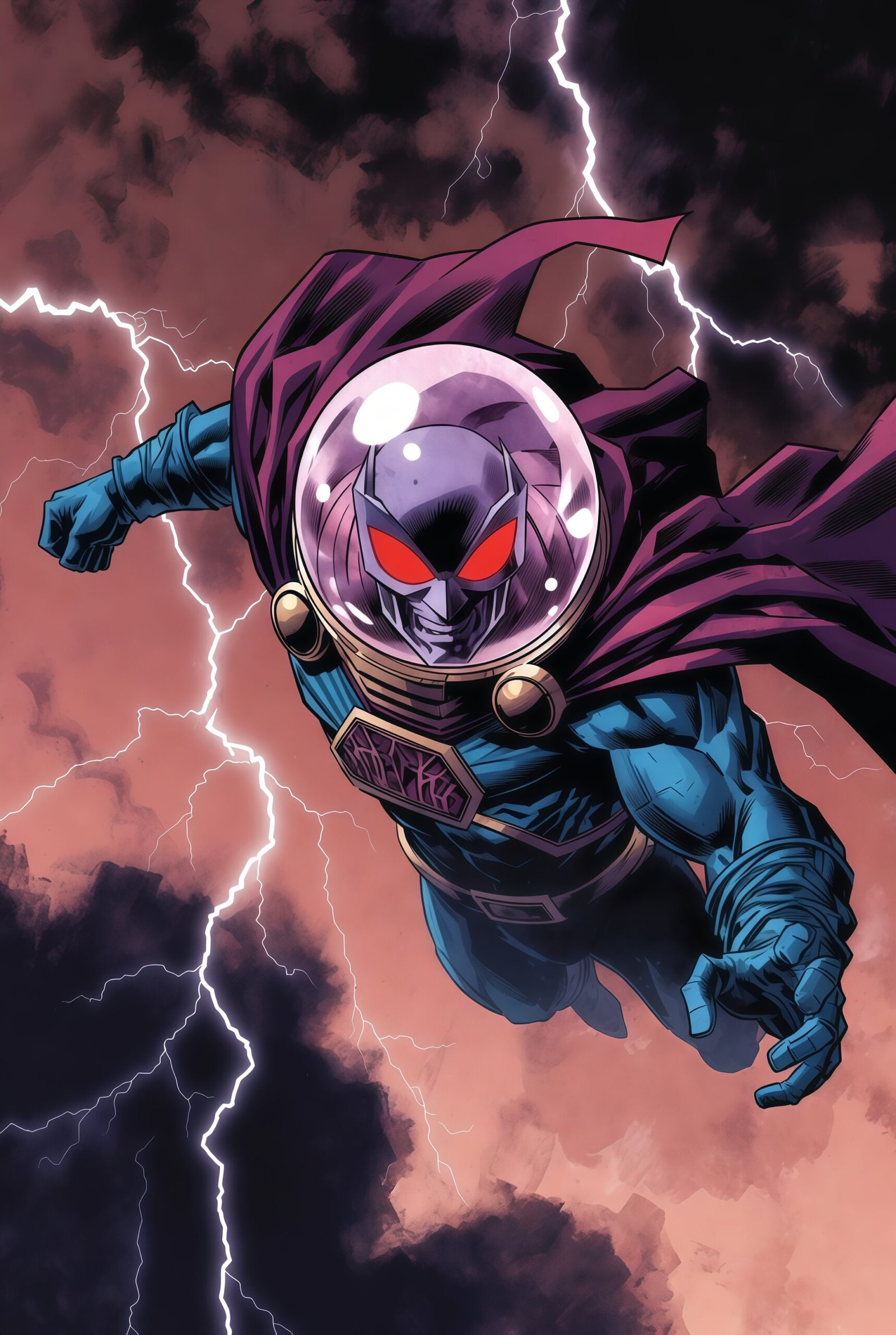 Marvel Mysterio Wallpaper 4K for Mobile – HD Supervillain Illusion Art