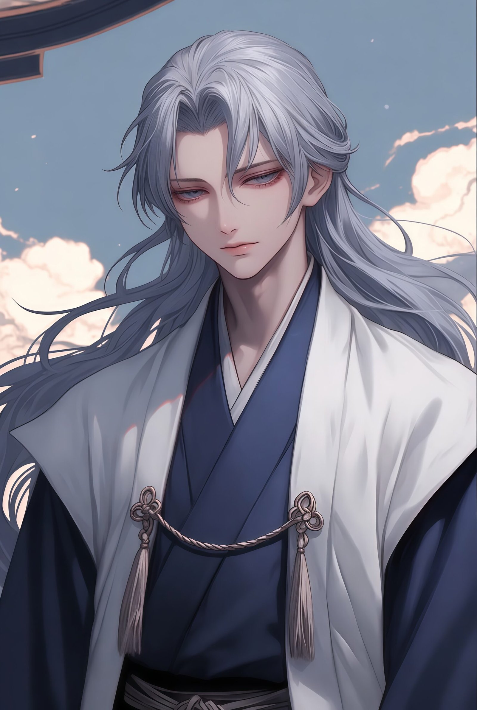 Byakuya Kuchiki 4K Wallpaper for Phone – Ultra HD Anime Lock Screen