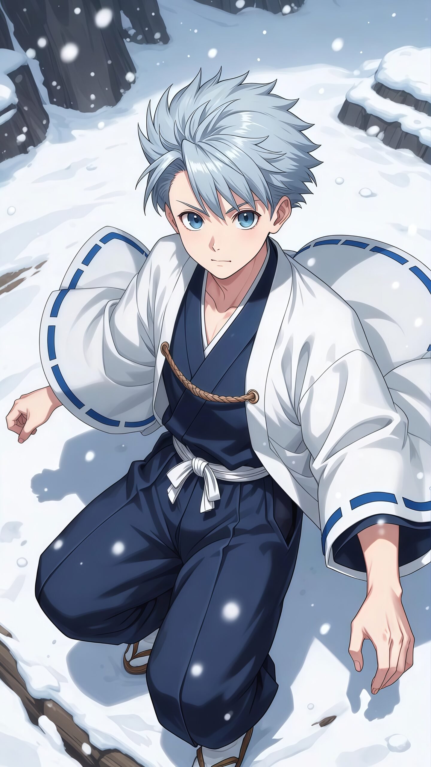 Tōshirō Hitsugaya Wallpaper 4K for Phone – Best HD Anime Backgrounds