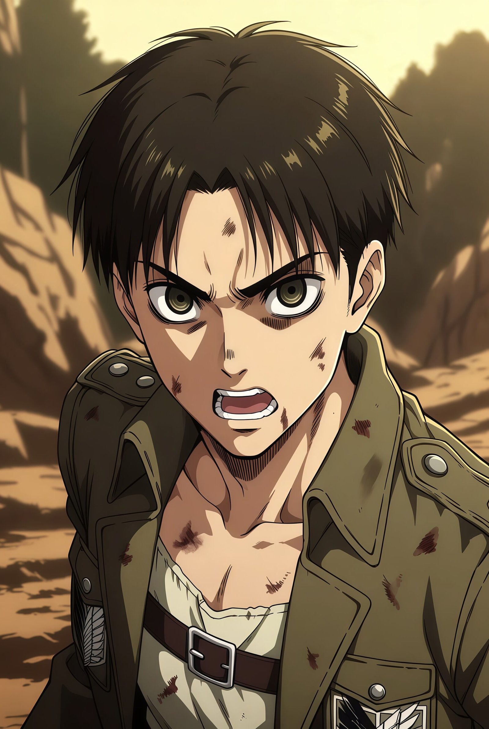 Eren Yeager Anime Wallpaper 4K for Phone – Best HD Attack on Titan Backgrounds