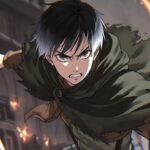 Dark Eren Yeager Anime Wallpaper 4K – Cool AOT Mobile Backgrounds