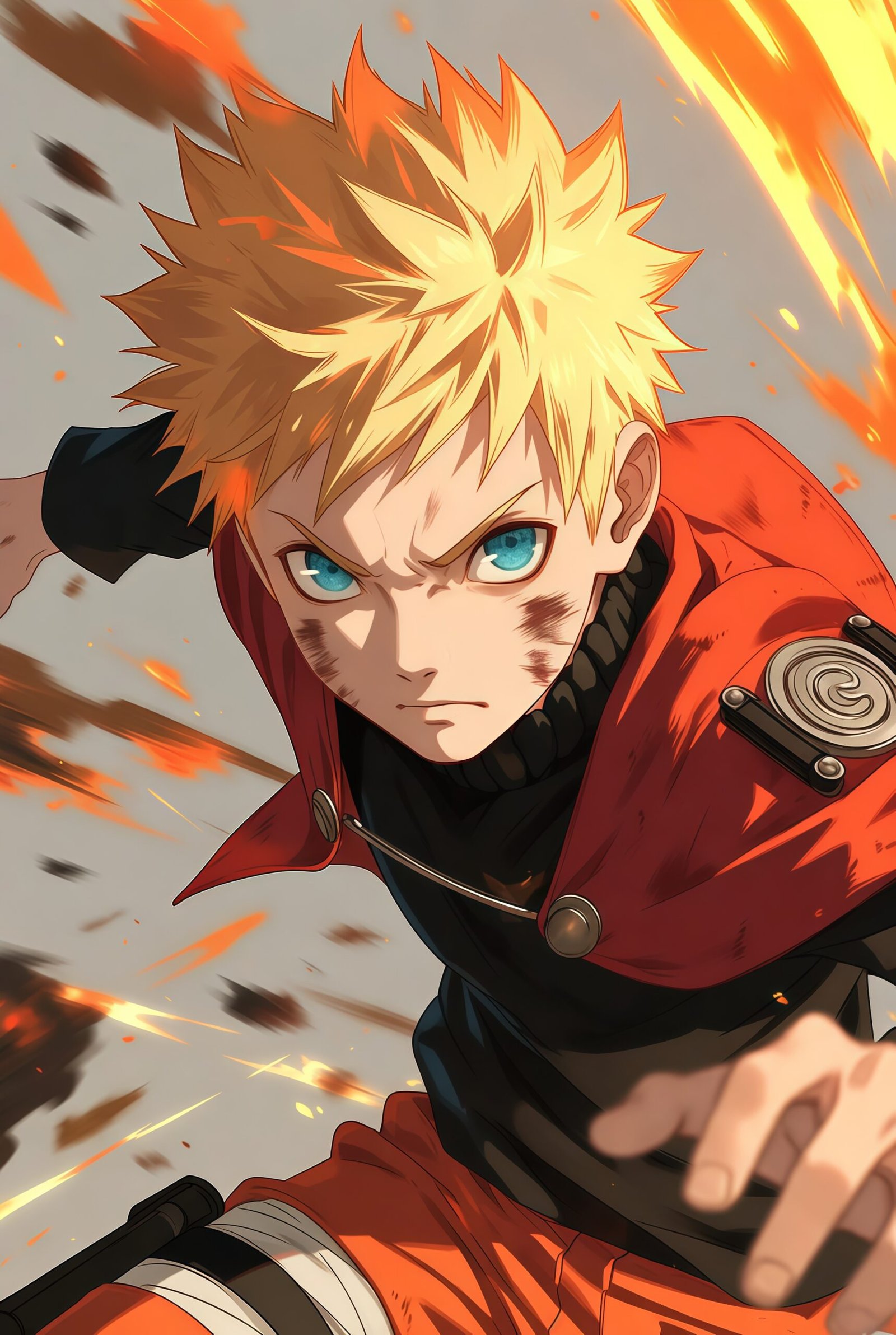 Naruto Uzumaki Fighting Wallpaper 4K for Phone – Epic Anime Battle HD Backgrounds