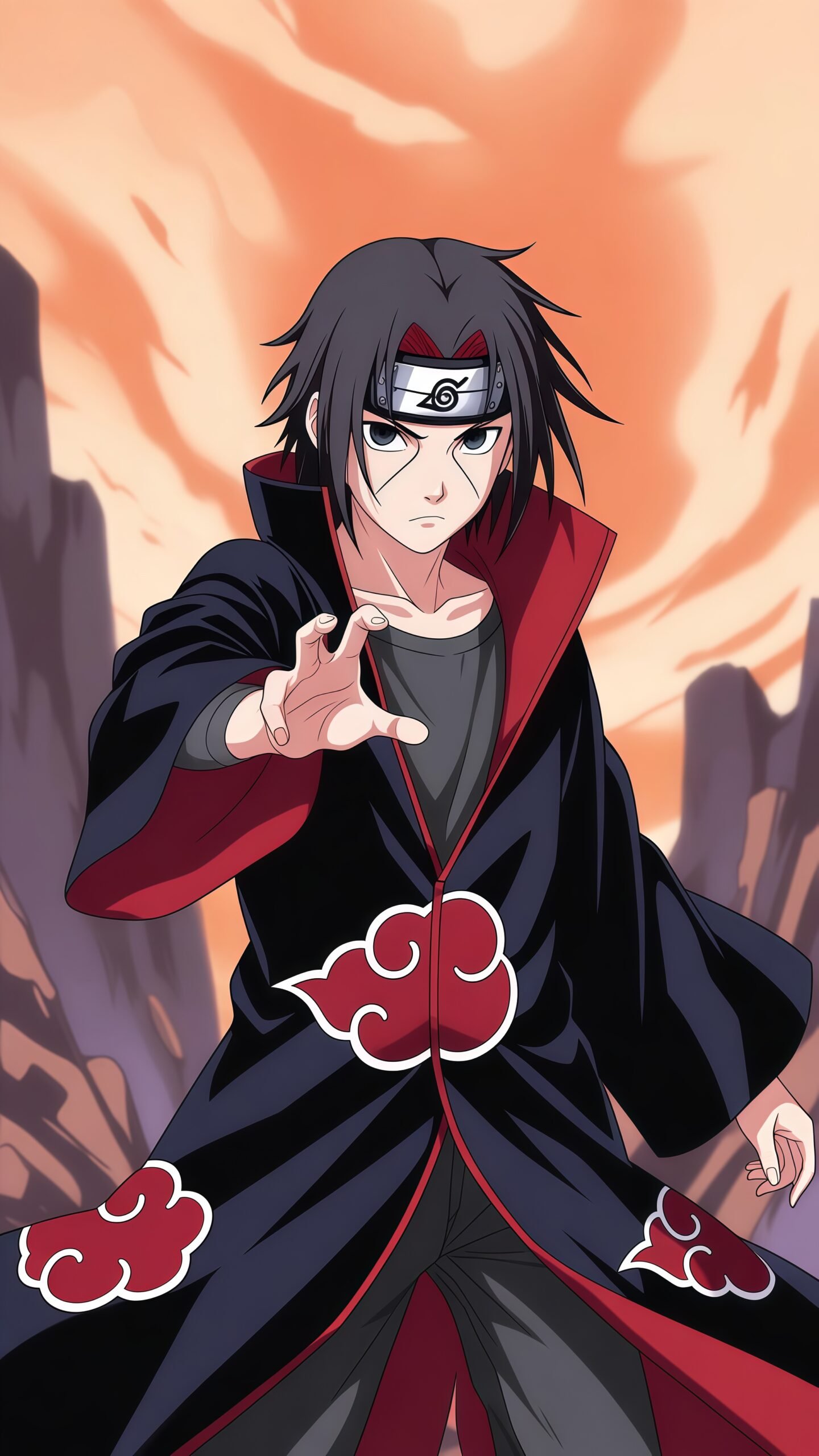 Itachi Uchiha Aesthetic Wallpaper – Phone Lock Screen Background
