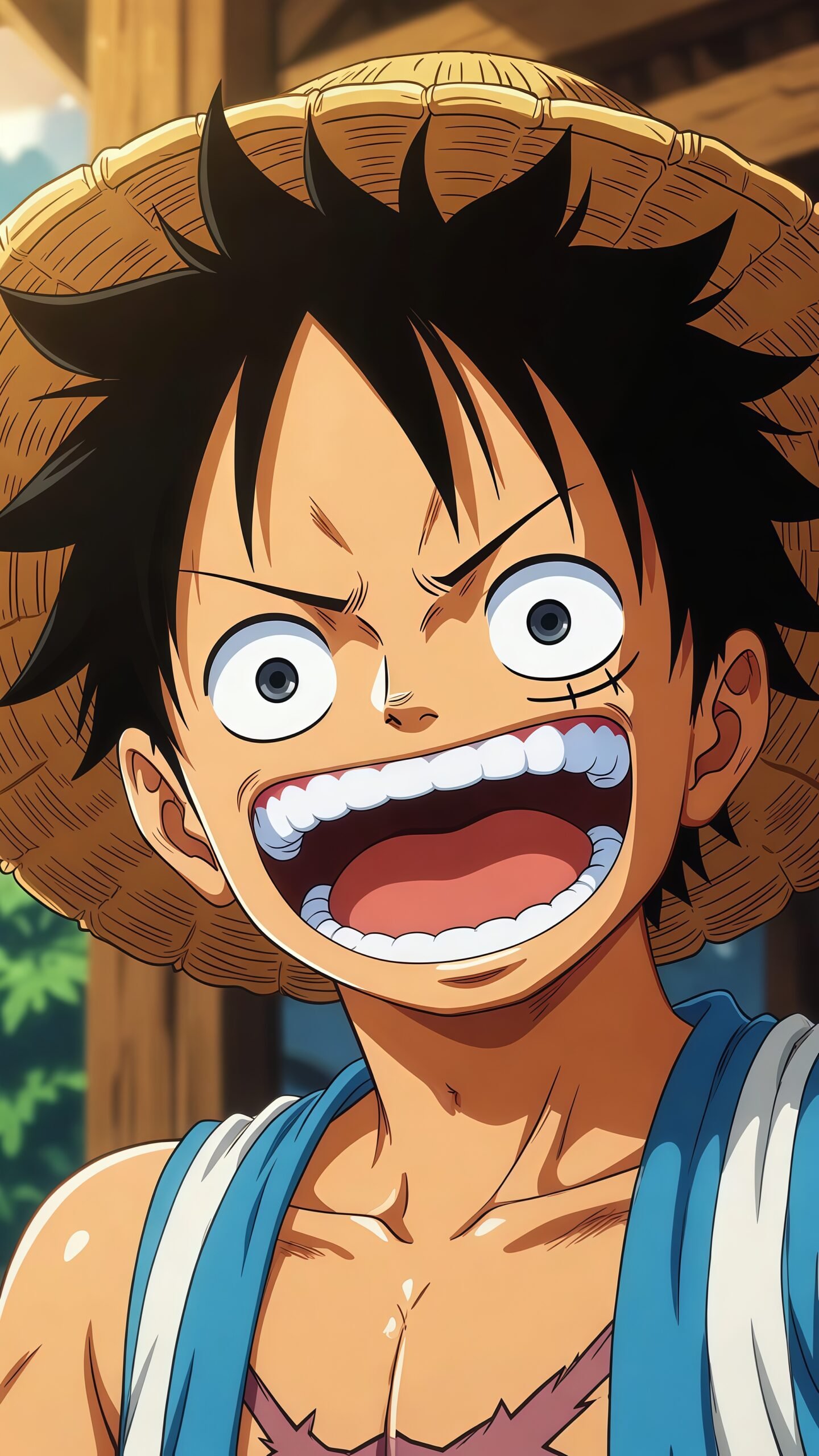 Monkey D. Luffy Minimalist Wallpaper HD – Free Download