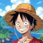 Minimalist Luffy Wallpaper for Phone Lock Screen – Free Download